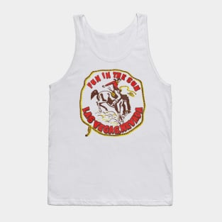 Las Vegas Nevada Vintage Cowboy Western Tank Top